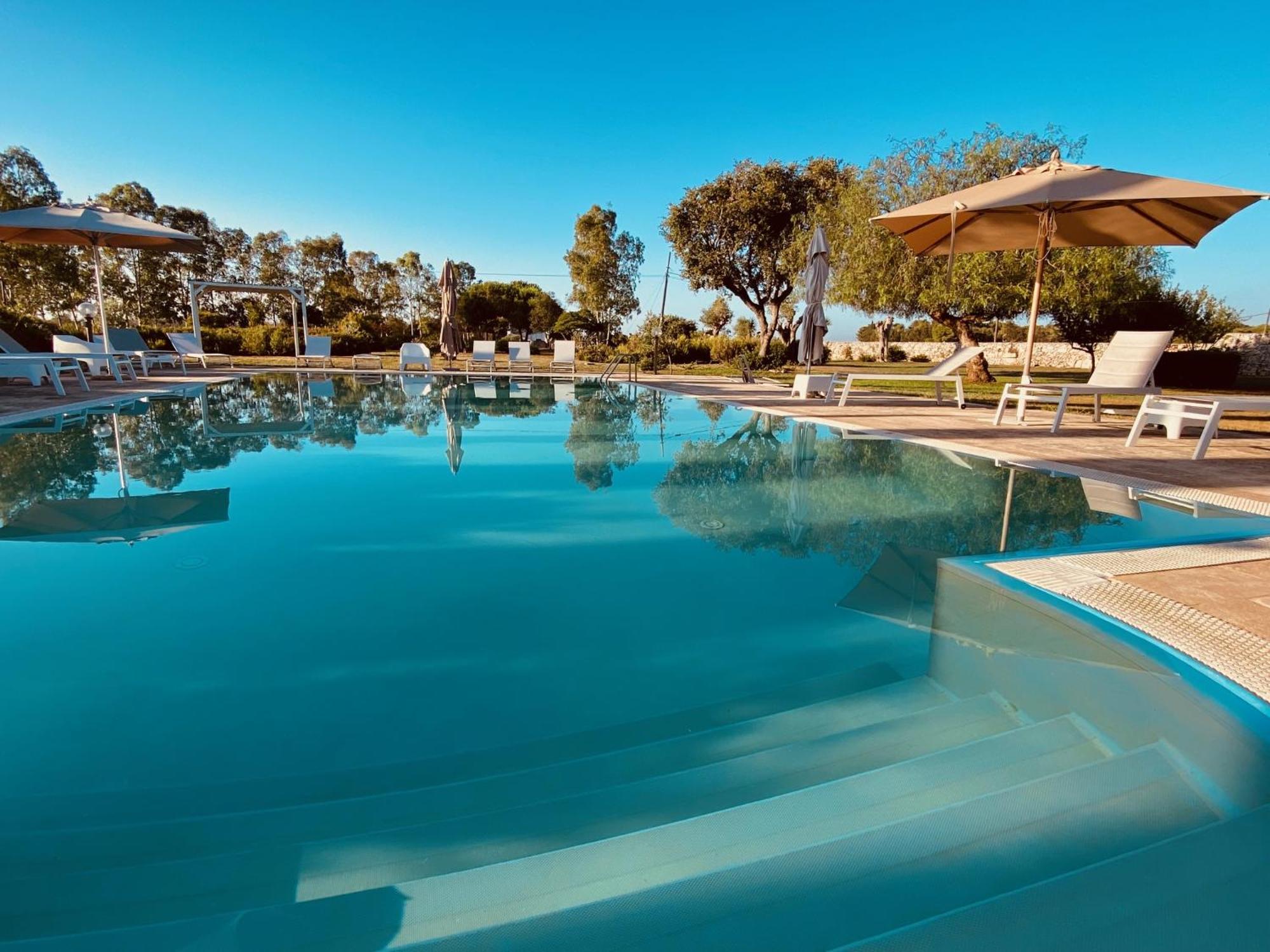 Masseria La Millenaria San Foca Bagian luar foto
